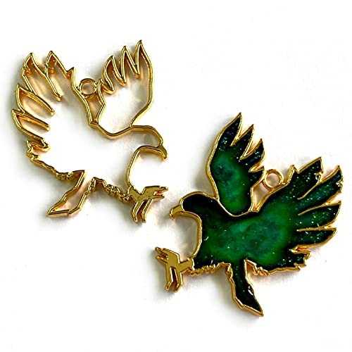 Amazon | Craft Tamago 【1個】レジン枠 空枠 鳥 タカ ワシ 天を翔ける